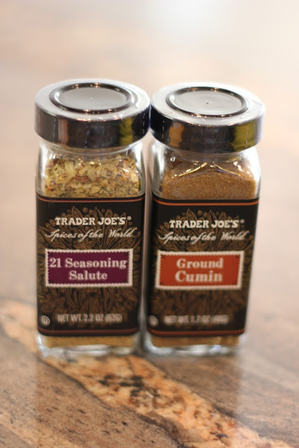 Jars of 21 Seasoning Salute and Ground Cumin