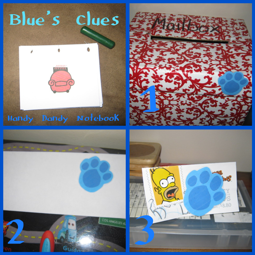 Blue's clues handy dandy notebooks seconds nighttime great value cheap...