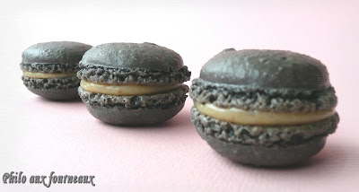 Macarons ganache à la réglisse Macarons ganache à la réglisse