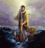 Are you drowning? Are you looking for someone to save you? He will.