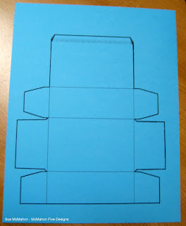 McMahon Five Designs: Paper Lunch Box Tutorial - Free Template Download