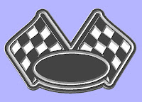 artwork for cnc plasma cutters and wood routers,Checkered Racing Flag