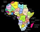 The continent of Africa