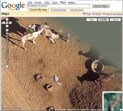 African Elephants Spotted on Google Earth.