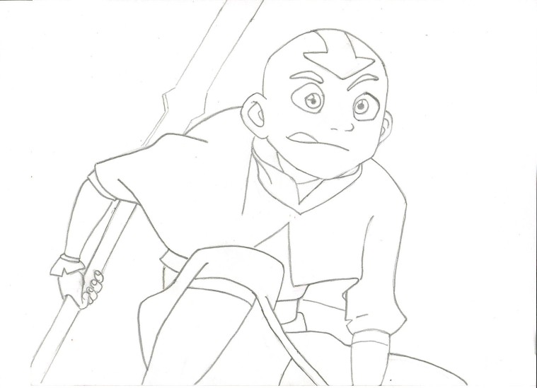 aang coloring pages - photo #31