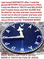Trust Jesus Alone