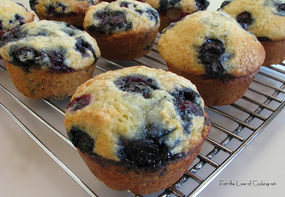 blueberry – yogurt muffins