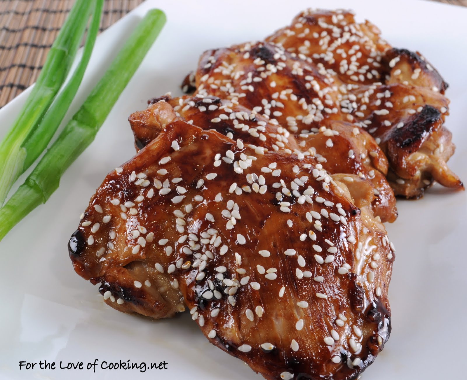 Teriyaki Chicken Thighs For the Love of Cooking