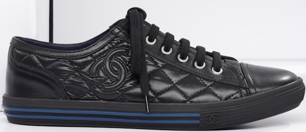 converse chanel quilted nylon