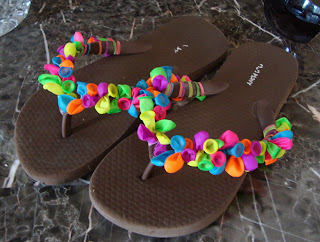 Childmade Tutorials: Festive FLIP-FLOPS Tutorial