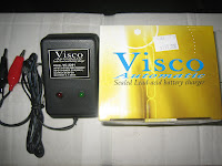 Cas Aki Otomatis (Express Fast Charger) VISCO Output DC 6 Volt - 2 Ampere