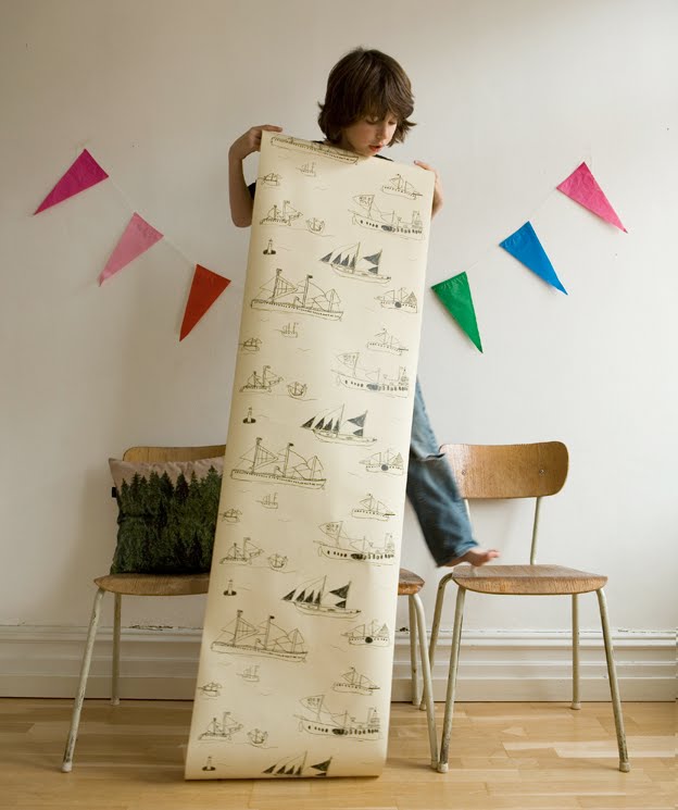 Content in a Cottage: Boy (8 years old) Designs Wallpaper