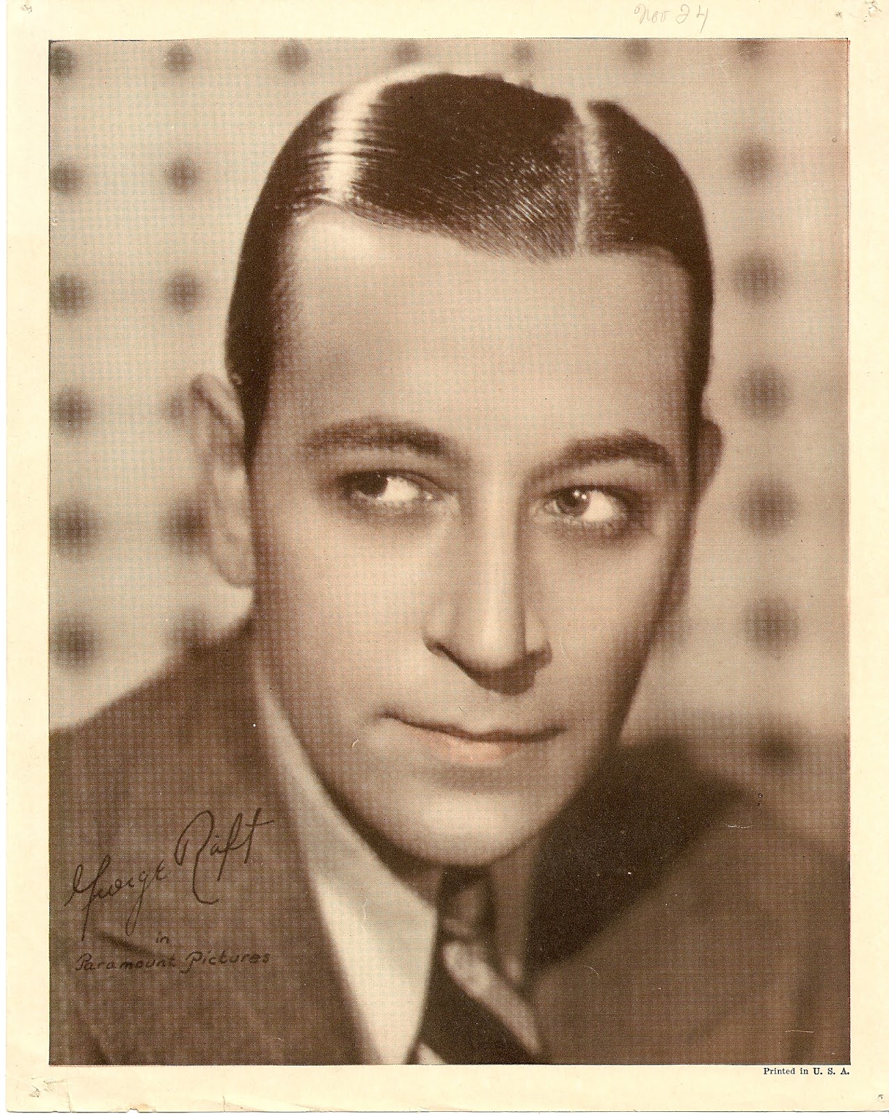 My Love Of Old Hollywood George Raft (1895-1980)