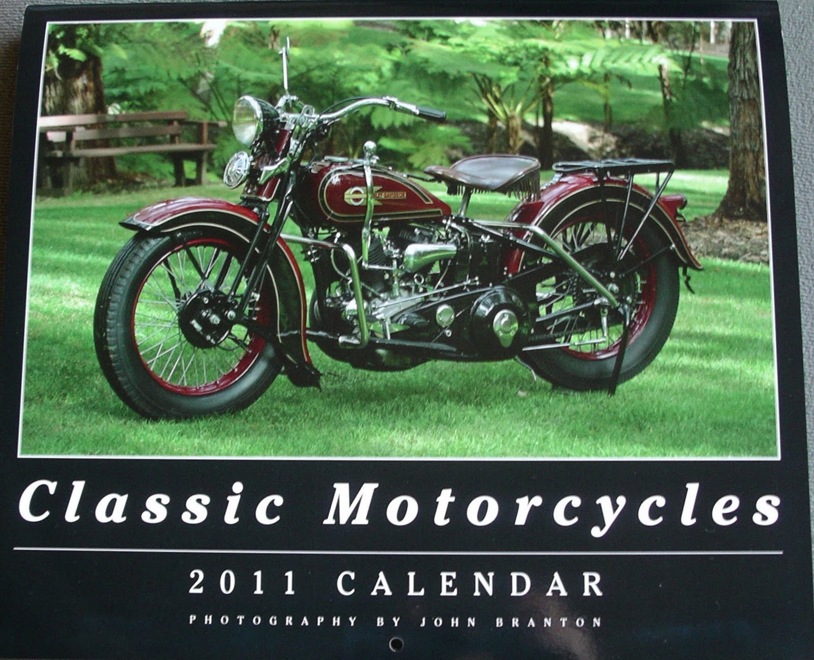 Vintage Motorcycle Calendar 18