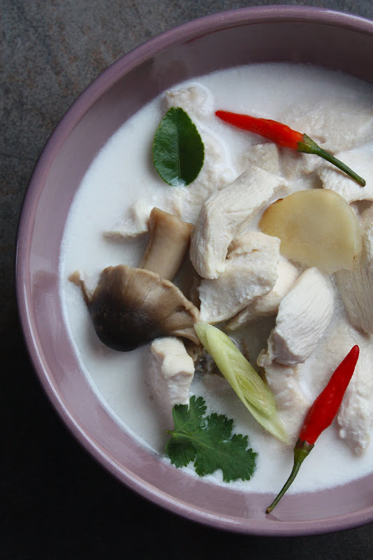 thai coconut chicken soup