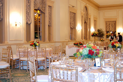 Weddings at the Hawthorne Hotel: Beautiful Ballroom, Beautiful Flowers