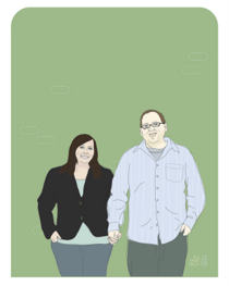 the comings and goings of Chad and Emily