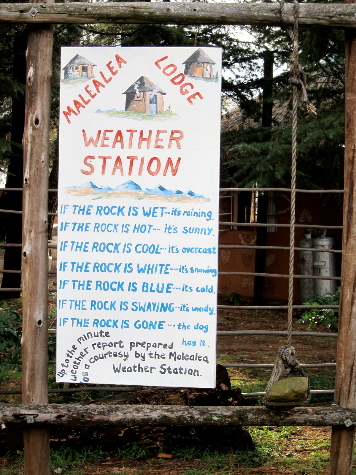 Dumela (and other words in Sesotho) Day 6