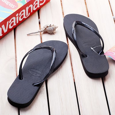 SIZZERS-PAPER-STONE: HAVAIANAS SLIM SLIPPERS