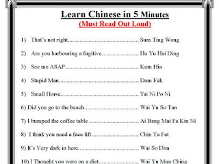 Funny Pictures: Learning basics of Chinese