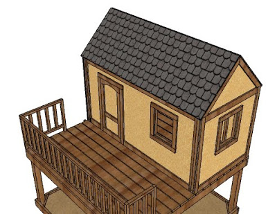 outdoor playhouse plans