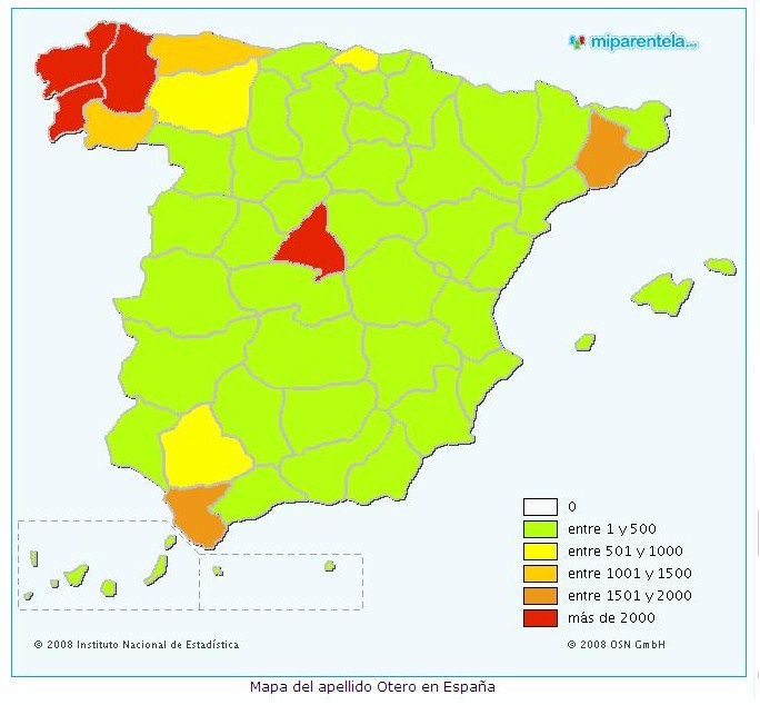 Heráldica en la Argentina: Otero, ropa para hombres