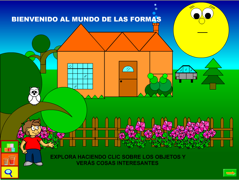 AMBIENTE DE APRENDIZAJE DINAMICO PARA NIÑOS: Descubriendo las figuras