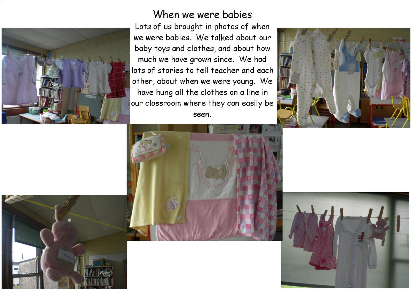 History,Geography and SPHE site History Baby clothes line