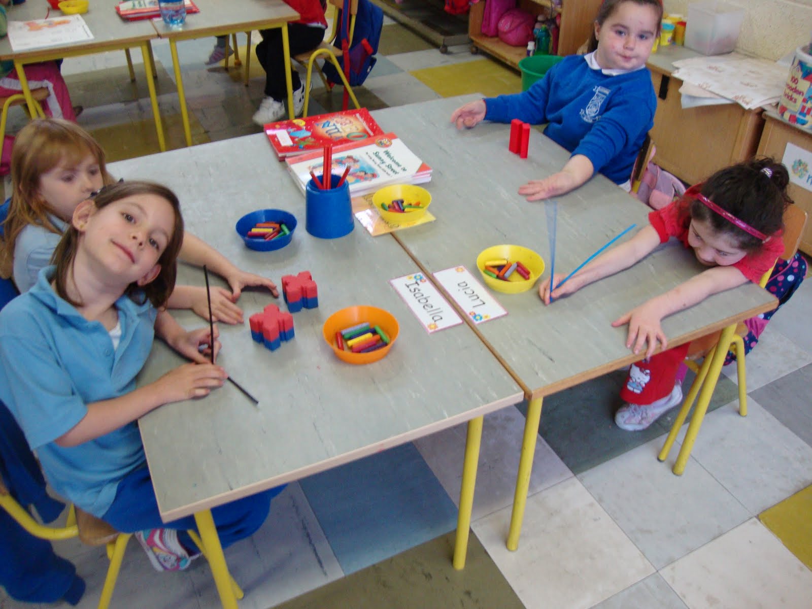 Maths Page Matching activities, Junior Infants