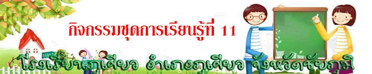 ชุดการเรียนที่ 11 ( 3/3 )