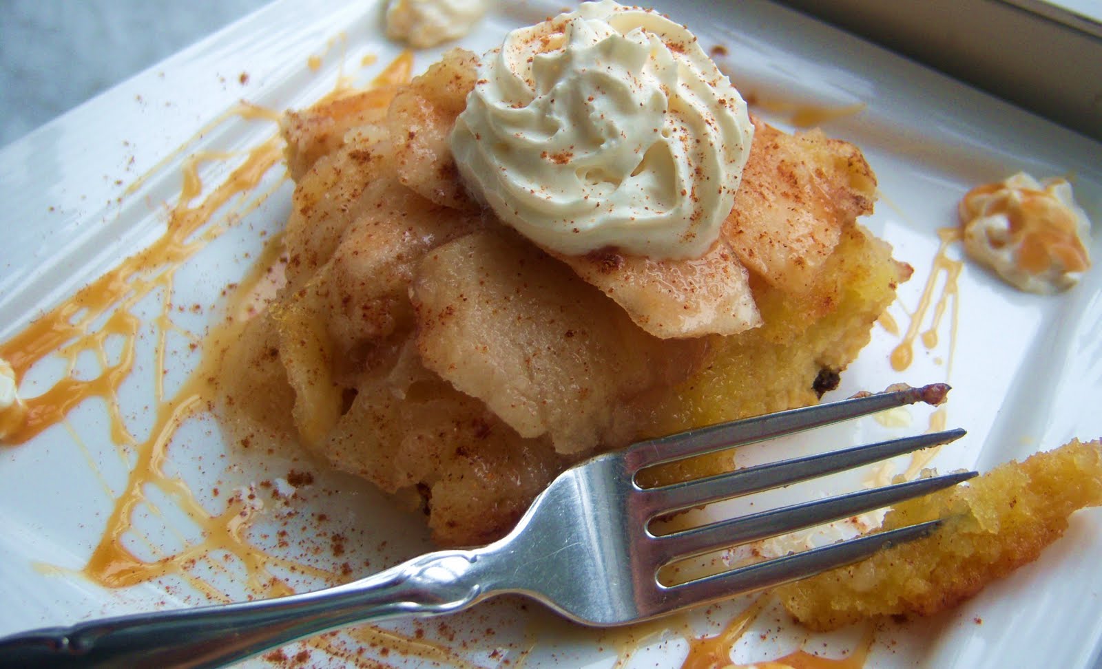 Apple Dumpling Shortcake with Caramel Sauce What's Cookin' Italian