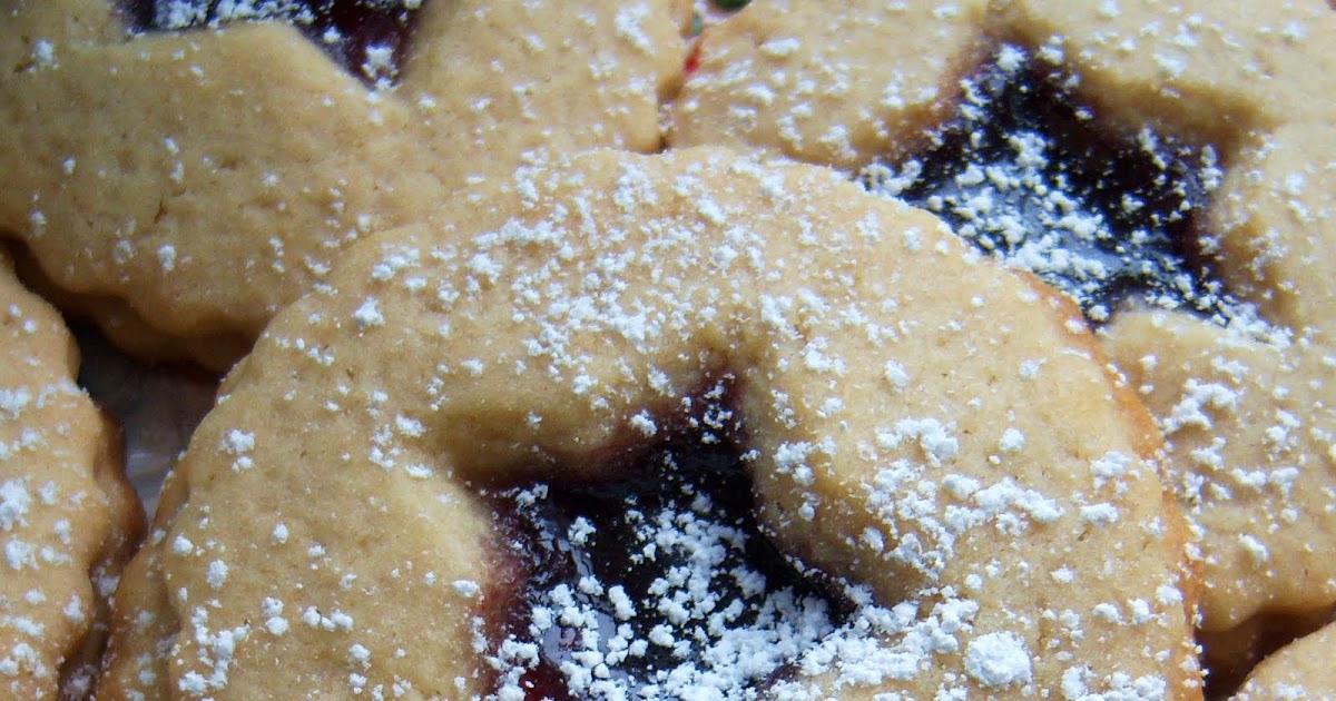Italian Raspberry Jam Filled Shortbread Cookies What's Cookin