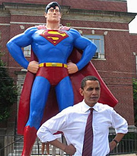 Barack plagiarizes superman