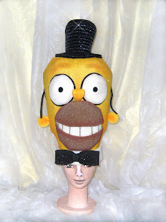 Gorro o Sombrero en goma espuma de Homero Simpson