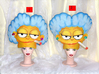 Gorro o Sombrero en goma espuma de Patty Bouvier y Zelma Bouvier