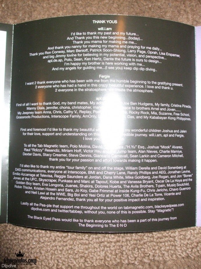 Black Eyed Peas Spain Tu fansite y fuente de información sobre The