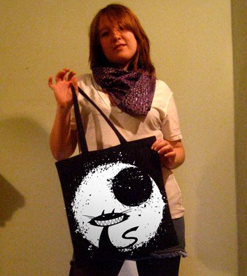 cheshire cat tote bag