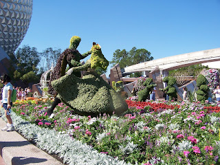 Disney World Epcot flower and garden festival
