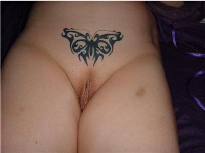 Butterfly Tattoos On Pussy 23