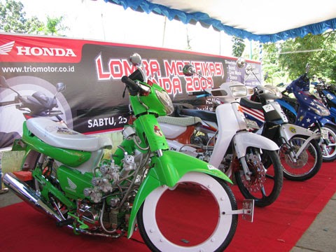 Modifikasi Honda Astrea Grand 1994 Motor 100 cc