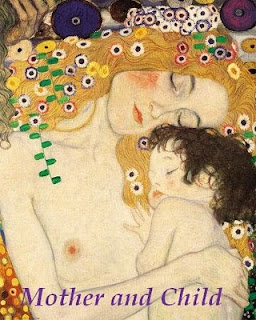 GUSTAV KLIMT-Mother and Child