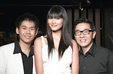 Ric, Me, and Indra Leonardi @ Exhibition