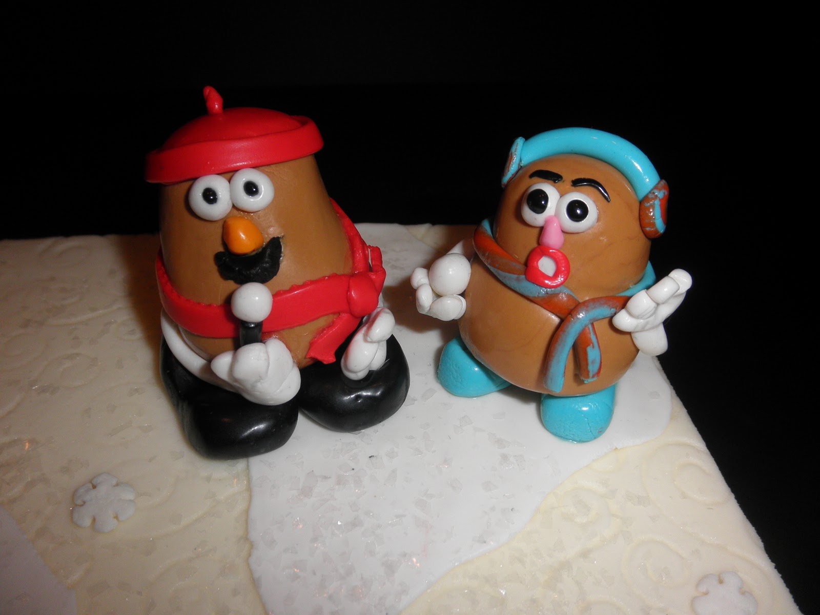 Sweet T's Cake Design Mr. & Mrs Potato Head Birthday Cake