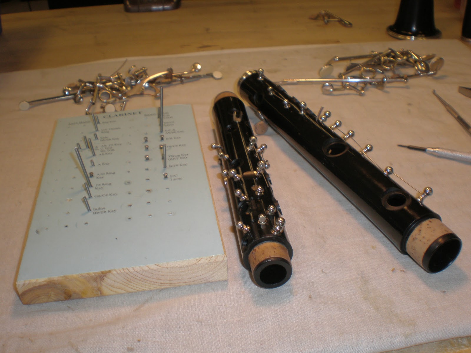 Band Instrument Repair School: October 2010