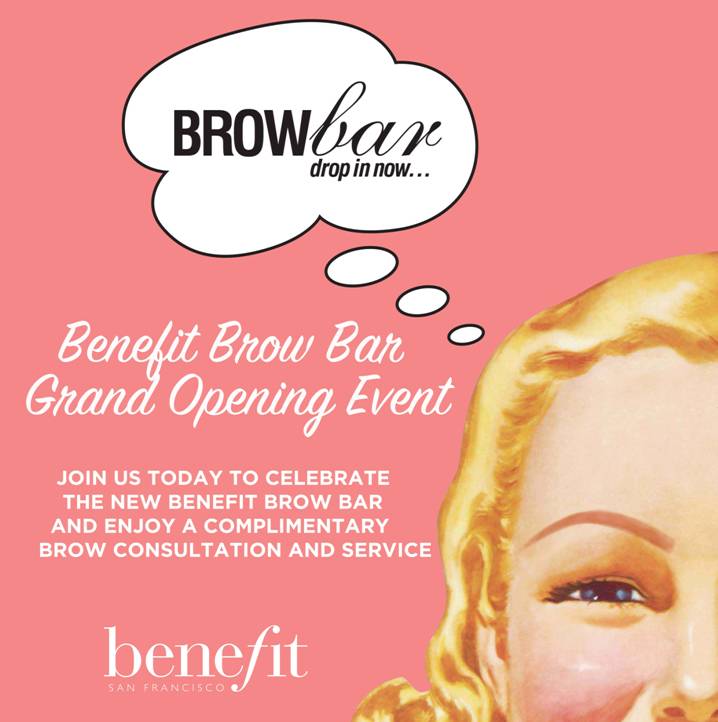 Holt Renfrew at Yorkdale Benefit Brow Bar Grand Opening Event on