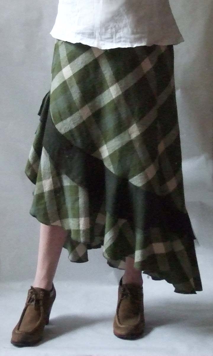 very sweet life: Flamenco Skirt, the Flannel Version