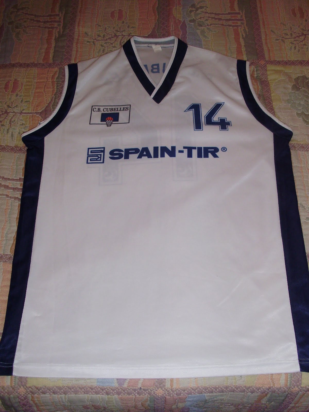 camiseta entrenamiento españa baloncesto