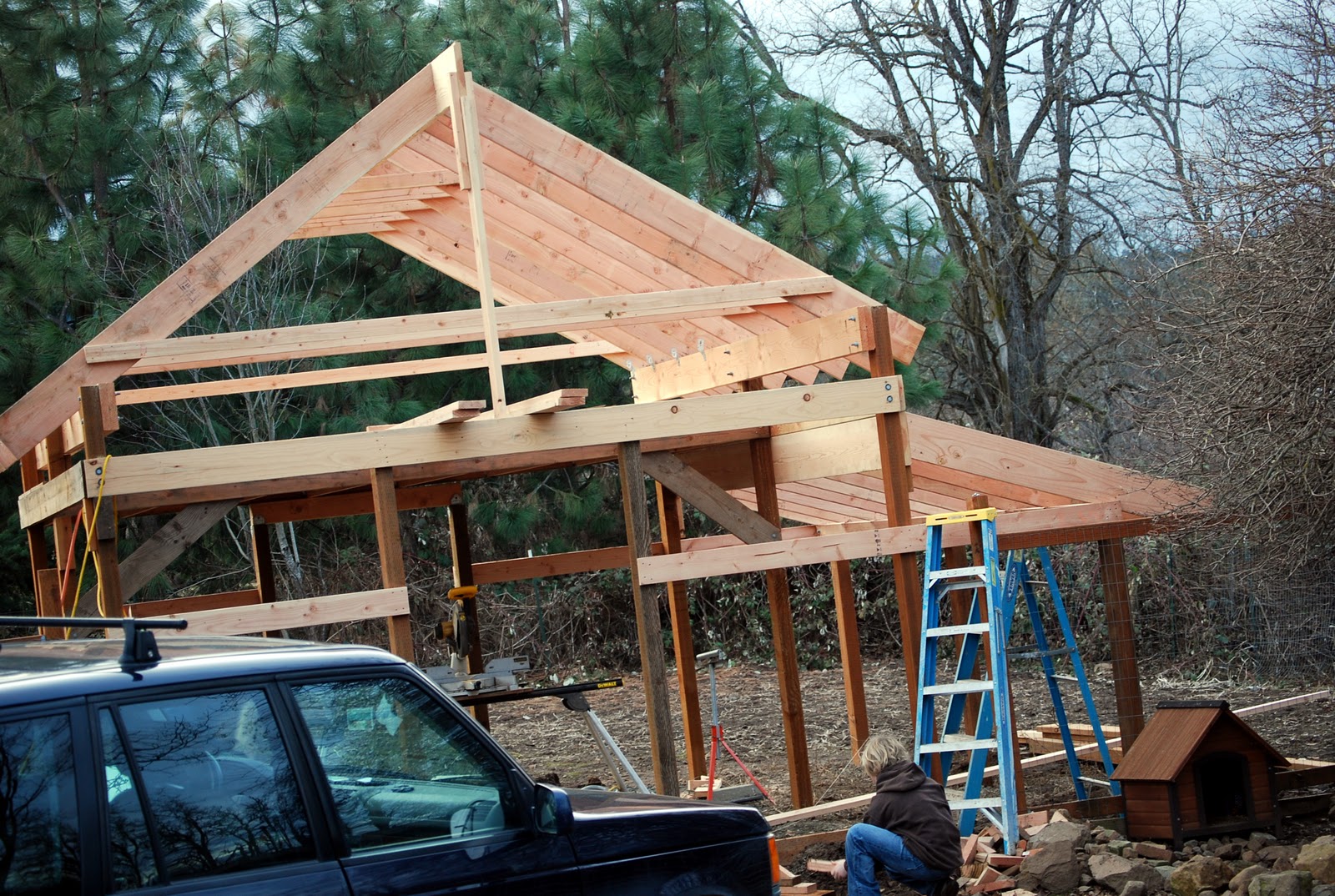 Pole Barn Common Rafter Layout