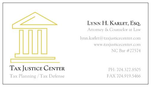 SEEKING TAX JUSTICE