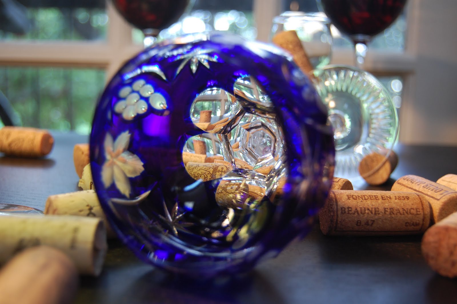 5 More Minutes Cased Colored Lead Crystal